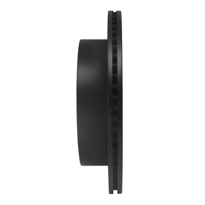 Dodge Durango Brake Rotor (1) - Rear Left - R1 Concepts - Drilled & Slotted - Black - 2003